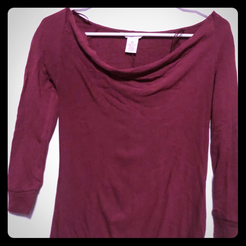 Maroon blouse